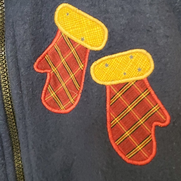 ❤️Last Chance❤️Ugly Christmas vest navy blue size large - Picture 5 of 11